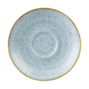 Churchill Stonecast Duck Egg Blue Espresso Saucer - 118mm (12 Pack)