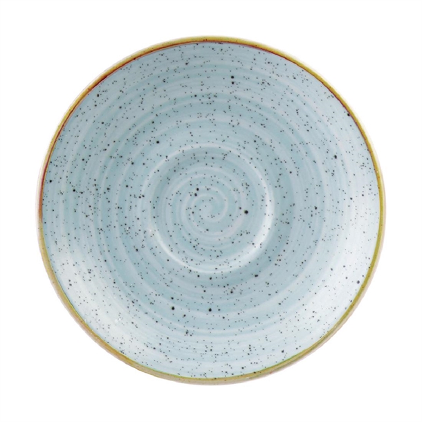 Churchill Stonecast Duck Egg Blue Espresso Saucer - 118mm (12 Pack)