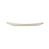 Churchill Stonecast Triangle Plate Mustard Seed Yellow 229mm Churchill Stonecast Triangle Plate Mustard Seed Yellow 229mm