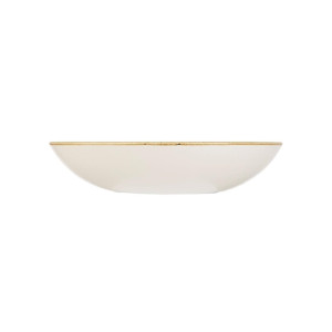 Churchill Stonecast Round Coupe Bowl Barley White 315mm