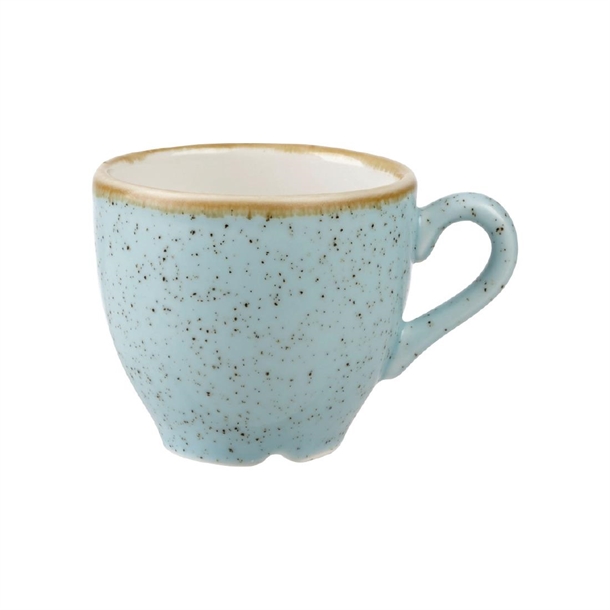 Churchill Stonecast Duck Egg Blue Espresso Cup - 100ml (12 Pack)