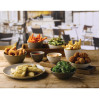 Churchill Stonecast Round Coupe Plate Barley White 200mm (12 Pack)