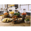 Churchill Stonecast Round Coupe Plate Barley White 200mm (12 Pack)
