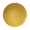 Churchill Stonecast Round Coupe Bowl Mustard Seed Yellow 248mm Churchill Stonecast Round Coupe Bowl Mustard Seed Yellow 248mm