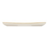 Churchill Stonecast Rectangular Plate Barley White 350 x 185mm