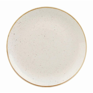 Churchill Stonecast Round Coupe Plate Barley White 165mm (12 Pack)