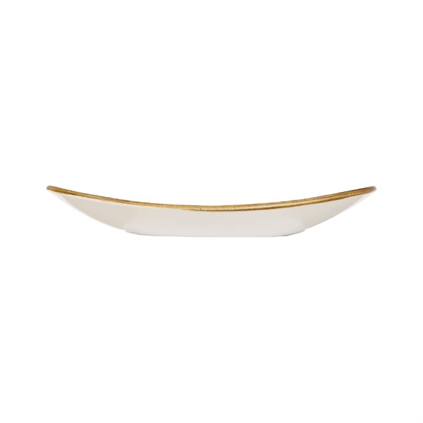Churchill Stonecast Barley White Oval Coupe Plate 192 x 160mm Churchill Stonecast Barley White Oval Coupe Plate 192 x 160mm