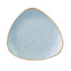Churchill Stonecast Duck Egg Blue Triangular Plate 192mm