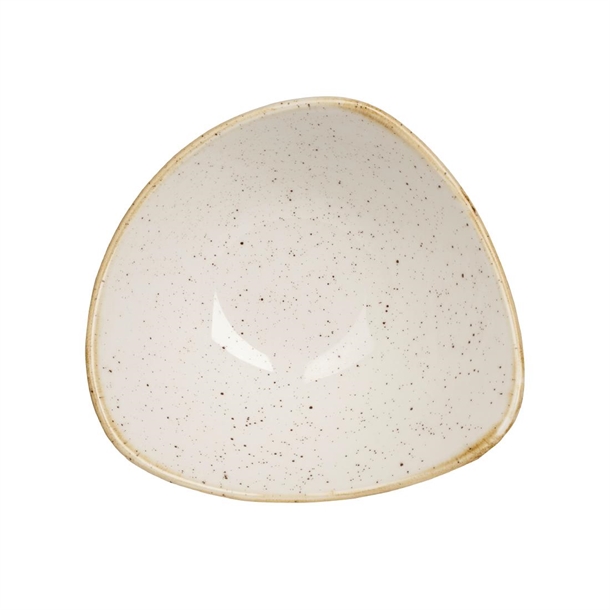 Churchill Stonecast Barley White Triangular Bowl 153mm