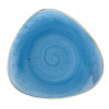 Churchill Stonecast Triangle Plate Cornflower Blue 197mm (12 Pack)