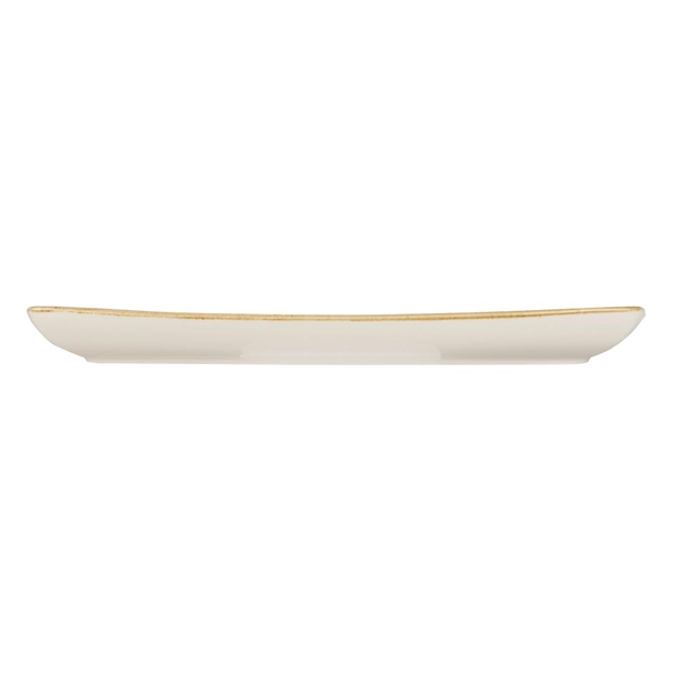 Churchill Stonecast Rectangular Plate Mustard Seed Yellow 295 x 150mm Churchill Stonecast Rectangular Plate Mustard Seed Yellow 295 x 150mm