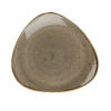 Churchill Stonecast Peppercorn Grey Triangular Plate 229mm Churchill Stonecast Peppercorn Grey Triangular Plate 229mm
