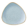 Churchill Stonecast Duck Egg Blue Triangular Plate 229mm Churchill Stonecast Duck Egg Blue Triangular Plate 229mm