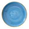 Churchill Stonecast Round Coupe Bowl Cornflower Blue 248mm Churchill Stonecast Round Coupe Bowl Cornflower Blue 248mm