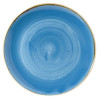 Churchill Stonecast Round Coupe Bowl Cornflower Blue 310mm Churchill Stonecast Round Coupe Bowl Cornflower Blue 310mm
