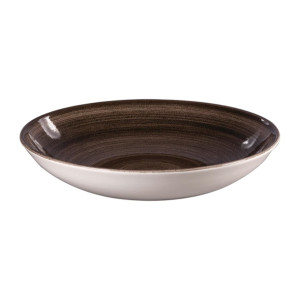 Churchill Stonecast Patina Coupe Bowls Black 248mm (12 Pack)