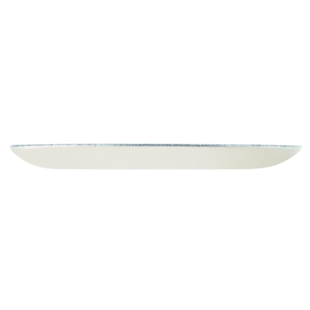 Churchill Studio Prints Raku Round Coupe Plate Topaz Blue 260mm (12 Pack)