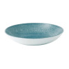 Churchill Studio Prints Raku Round Coupe Bowl Topaz Blue 182mm (12 Pack)