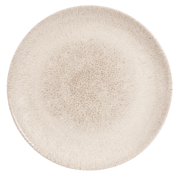 Churchill Raku Round Coupe Plates Agate Grey 260mm (12 Pack)