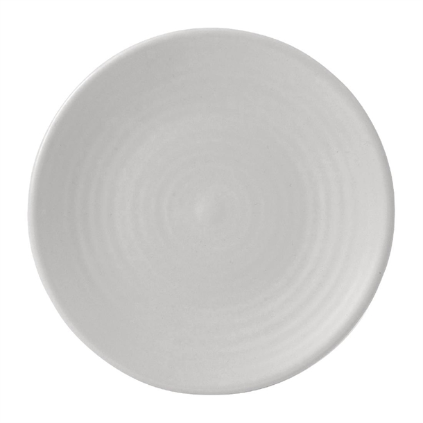 Dudson Evo Coupe Plates Pearl 162mm (6 Pack) Dudson Evo Coupe Plates Pearl 162mm (6 Pack)