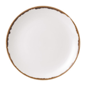 Dudson Harvest Round Coupe Plates Natural 217mm (12 Pack)