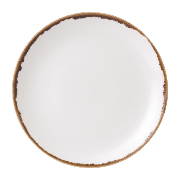 Dudson Harvest Round Coupe Plates Natural 217mm (12 Pack) Dudson Harvest Round Coupe Plates Natural 217mm (12 Pack)
