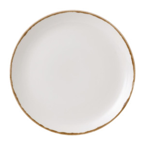 Dudson Harvest Round Coupe Plates Natural 288mm (12 Pack)