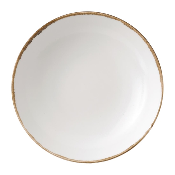 Dudson Harvest Coupe Bowls Natural 248mm (12 Pack)