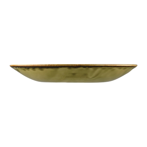 Dudson Harvest Deep Coupe Plates Green 255mm (12 Pack)