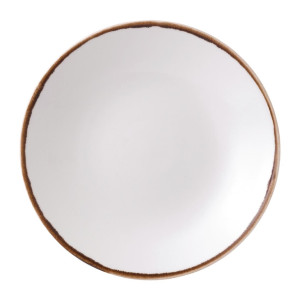 Dudson Harvest Deep Coupe Plates Natural 281mm (12 Pack)