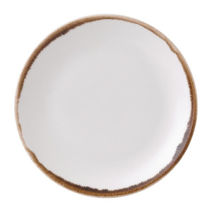 Dudson Harvest Round Coupe Plates Natural 165mm (12 Pack)