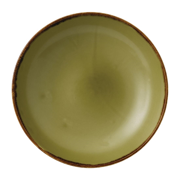 Dudson Harvest Coupe Bowls Green 182mm (12 Pack)