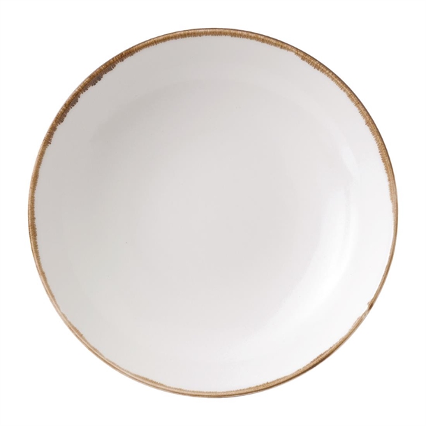 Dudson Harvest Coupe Bowls Natural 182mm (12 Pack)