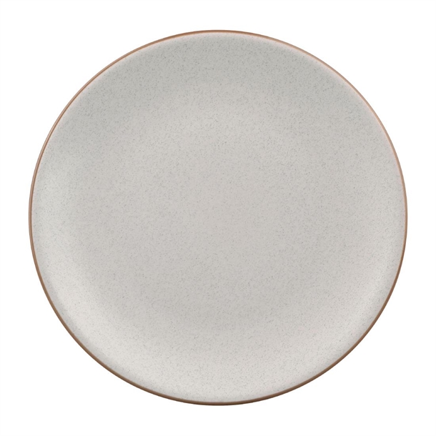 Zuma Mineral Round Coupe Plates 230mm (6 Pack)