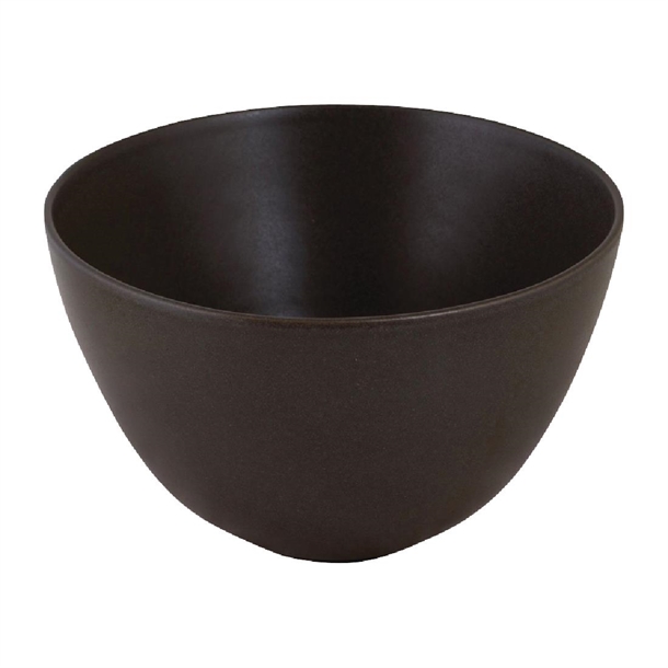 Zuma Charcoal Deep Rice Bowls 113mm (6 Pack) Zuma Charcoal Deep Rice Bowls 113mm (6 Pack)