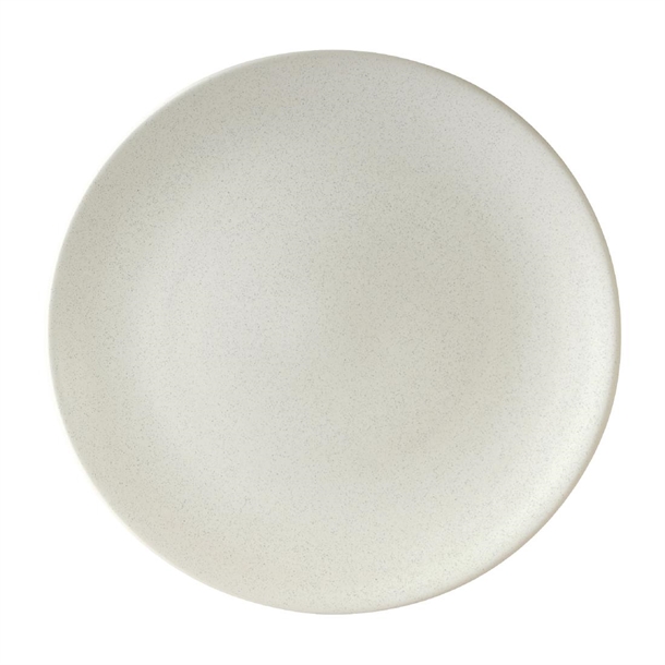 Zuma Matt White Round Coupe Plates 260mm (6 Pack) Zuma Matt White Round Coupe Plates 260mm (6 Pack)