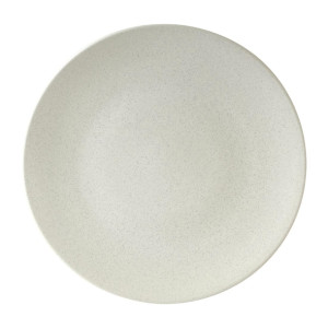 Zuma Matt White Round Coupe Plates 285mm (6 Pack)