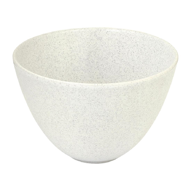 Zuma Matt White Deep Rice Bowls 137mm (3 Pack)