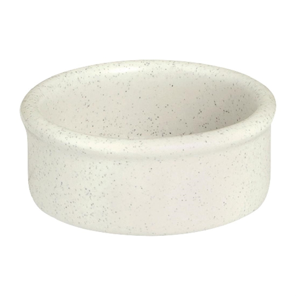 Zuma Matt White Condiment Bowls 60mm (6 Pack) Zuma Matt White Condiment Bowls 60mm (6 Pack)