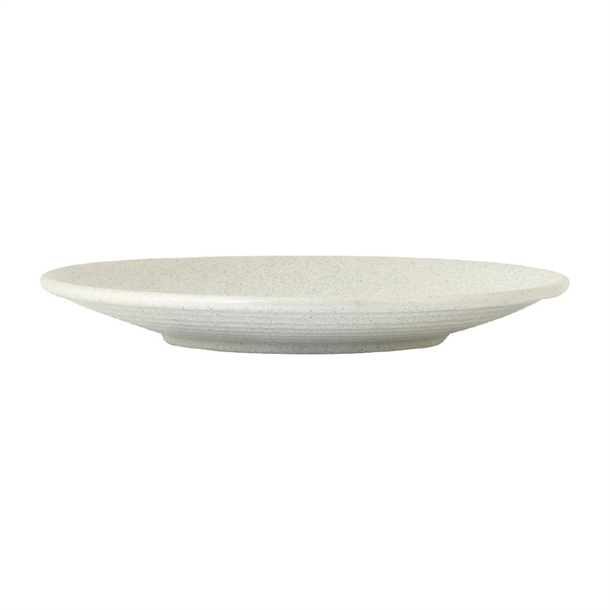 Zuma Matt White Coupe Tapas Plates 180mm (6 Pack)