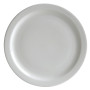 Australian Fine China Flinders Narrow Rim Plate 230mm (12 Pack)