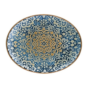 Bonna Alhambra Oval Coupe Platters 360 x 280mm (6 Pack)