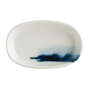 Bonna Blue Wave Hygge Oval Dish 50ml 100x65x22mm (12 Pack)