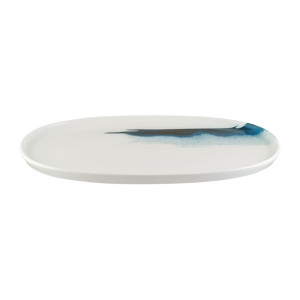 Bonna Blue Wave Hygge Oval Platter 340x230x18mm (6 Pack)