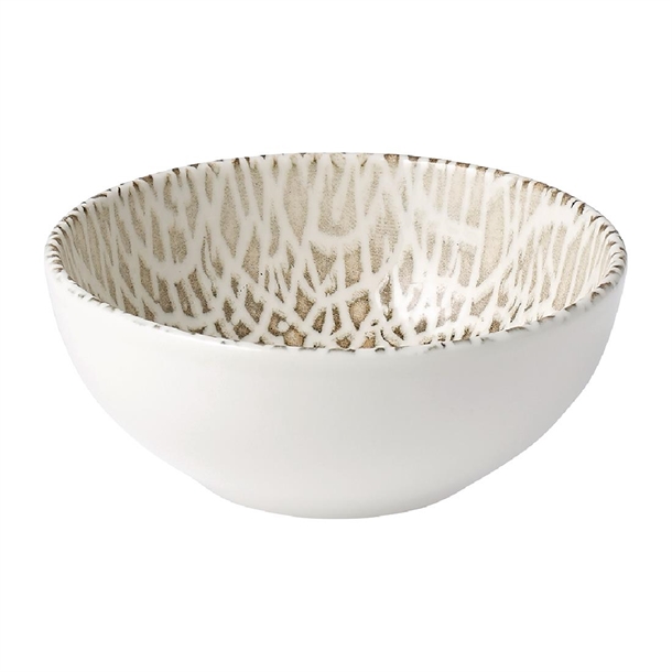 Bonna Lapya Wood Round Deep Bowls 130mm (12 Pack)