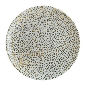 Bonna Lapya Wood Round Coupe Plates 210mm (12 Pack)