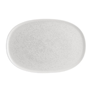 Bonna Lunar Oval Platters White 340x230mm (6 Pack)