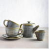 Moda Porcelain Chic Coffee/Tea Cup 280ml (6 Pack)