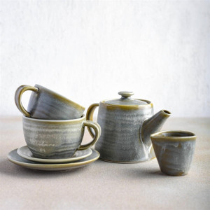 Moda Porcelain Chic Coffee/Tea Cup 280ml (6 Pack)