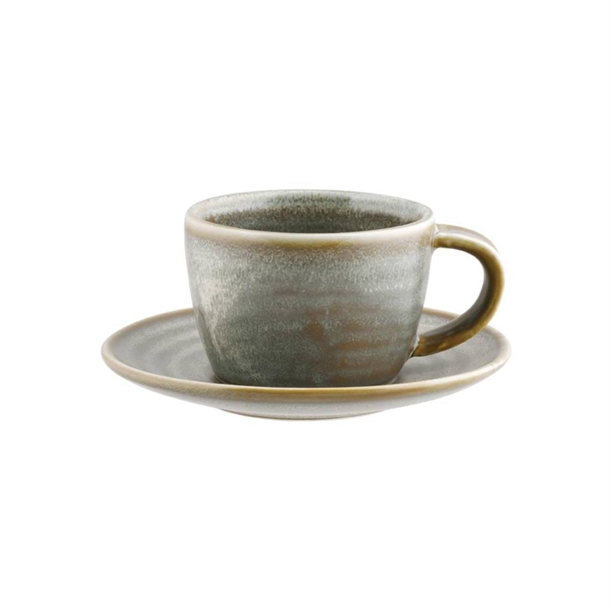 Moda Porcelain Chic Coffee/Tea Cup 200ml (6 Pack)